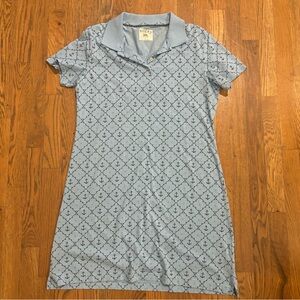 Riders by Lee Nautical Polo Dress Size L